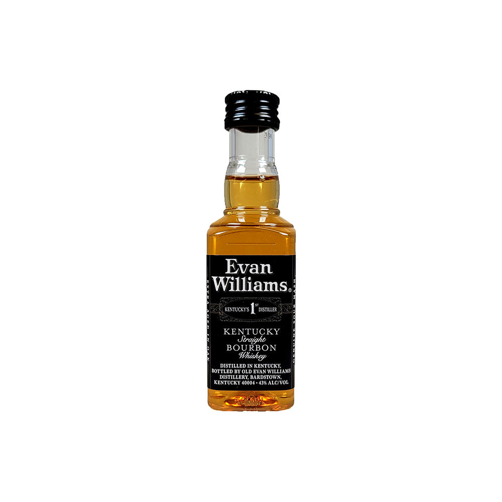 Evan Williams Black Label Kentucky Straight Bourbon Whiskey 50ml